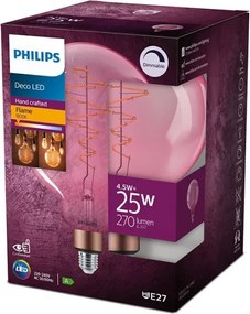 Lampadina LED dimmerabile  Philips DECO G200 E27/4,5W/230V 1800K