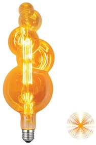 Vintage PTC-8C 8W 1020lm 2700K E27 Amber 130x380mm
