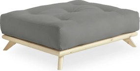 Poggiapiedi Naturale Chiaro/Grigio Senza - Karup Design