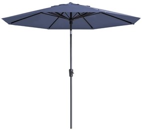 Ombrellone Da Giardino Paros Iı Luxe 300 Cm Blu Zaffiro /