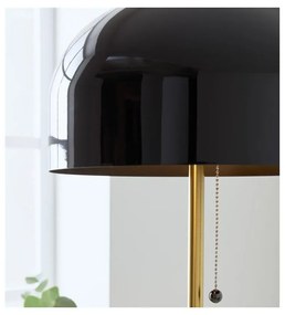 Lampada da terra nera, altezza 143 cm Blanca - Markslöjd