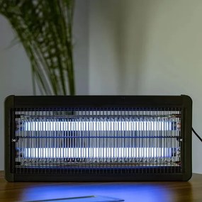 Trappola elettrica per insetti 2x15W/230V, copertura 120 m²