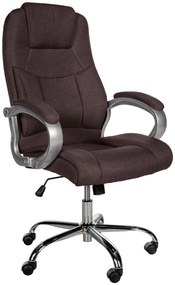 Sedia Ufficio Xl Apoll İn Tessuto / Braun