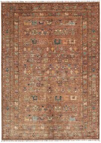 Samarkand Tappeto 170 x 240 Marrone (Pakistan) Annodato A Mano