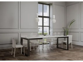 Tavolo TECNO EVOLUTION 160 allungabile fino a 264 cm BIANCO FRASSINO