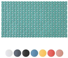 Tappetino antiscivolo doccia verde 40x73 cm in plastica Spring