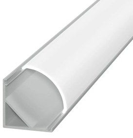 Profilo Angolare 1m e 2m (per striscia LED) Variante Lunghezza Profilo 1 metro