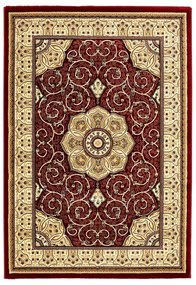 Tappeto rosso Heritage, 200 x 290 cm - Think Rugs