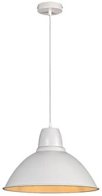 Rabalux 72014 - Lampadario a cavo WILBOUR 1xE27/60W/230V bianco