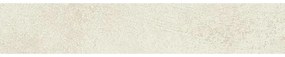 Piastrella battiscopa KAL. WHITE BTS 7,2X60 in monocottura smaltata bianco L 60 x H 0.8 cm x Sp 8 mm opaco confezione da 6 ml