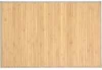 Tappeto da bagno bambù 50x80 cm
