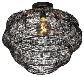 Plafoniera orientale nera 45 cm - Vadi