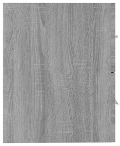Mobile lavabo grigio sonoma 60x38,5x48 cm in legno multistrato