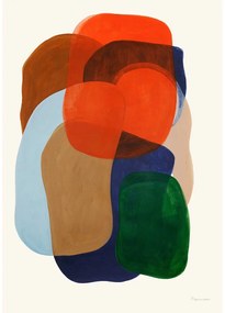 Poster 50x70 cm Big Hug – Berit Mogensen Lopez – The Poster Club