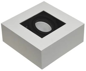 Faretto PITA 1xGU10/30W/230V bianco/nero