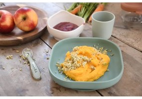 Beaba - Set per la pappa per bambini Verde Salvia, 4 pezzi