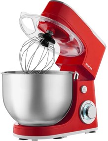 Sencor - Robot da cucina con ciotola in acciaio inox 1300W/230V rosso