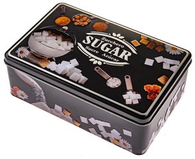 Contenitore per alimenti in metallo per lo zucchero Black3D – Dakls