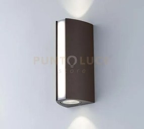 Applique triemissione led ray bronzo 14w 1490lm cct 3000k / 4000k i...