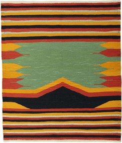 Kilim Tappeto persiano 100 x 90 (Iran) Tessuto A Mano