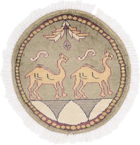 Agra Tappeto 50x40 (Indian) Annodato A Mano