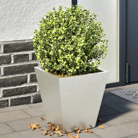 Fioriere Da Giardino 2 Pz 30x30x30 Cm İn Acciaio Zincato /