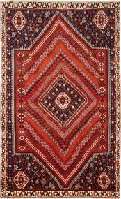 Shiraz Tappeto persiano 280x170 Rosso (Iran) Annodato A Mano