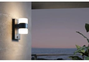 Eglo 96276 - Applique a LED da esterno con sensore ATOLLARI 2xLED/6W