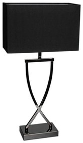 ByRydens 2820430-6513 - Lampada da tavolo OMEGA 1xE27/5W/230V nera