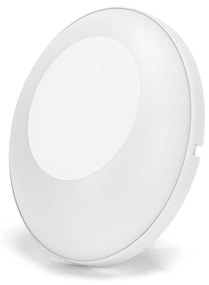 Applique Led da parete slim Eye 24W rotondo Bianco IP65 Bianco freddo 6500K Aigostar