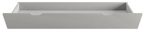 Cassetto grigio sotto il letto per bambini 90x200 cm Swing - Pinio