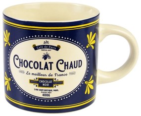 Tazza blu scuro/color crema in ceramica 350 ml Chocolat Chaud – Rex London