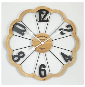 Orologio da parete 1xAA diametro 60 cm beige/nero