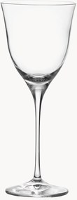 Set di 6 bicchieri da vino in cristallo Sabina