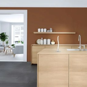 Leuchten Direkt 15128-55 - Lampada da tavolo LED WAWE LED/3W/230V cromo opaco