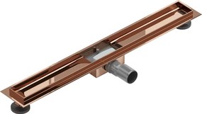 Mexen Flat corpo per scarico lineare 80 cm, oro rosa - 1615080