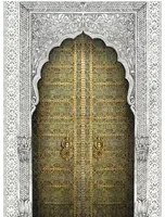 Orientalische Tapete Bahia von Cole & Son - Gold & Stone