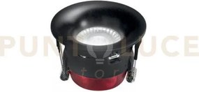 Incasso led hyde nero 8w 750lm cct 2700k / 3000k / 4000k / 6500k ip...