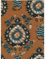Mindthegap Tapete Flourish Sienna - Sienna/ Blue