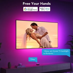 Govee - Retroilluminazione LED SMART per TV 55-65" RGBIC Wi-Fi