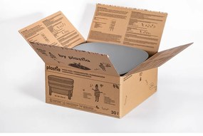 Compostiera grigia 30 l Urbalive – Plastia