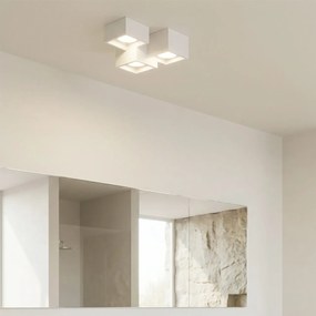 Applique da Soffitto in Gesso Pitturabile 3xGX53