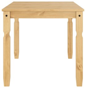 Tavolo da pranzo corona 160x80x75 cm in legno massello di pino