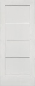Anta per porta scorrevole Bent in mdf bianco, L 93 x H 212 cm spessore 44 mm, apertura reversibile
