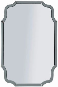 Specchio Da Muro Istanbul Grigio 60X90 Cm Elegante