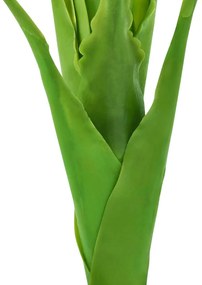 Albero di Banane Artificiale con Vaso 180 cm Verde