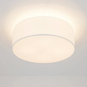 Plafoniera soffitto Gala Quitani, Bianco / Opale, Soggiorno / Sala da pranzo, Alluminio, Moderno, Plafoniera