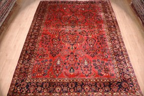 Sarouk Tappeto persiano 360 x 270 (Iran) Annodato A Mano