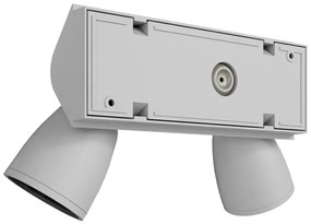 Applique da Esterno IP65 con 2 basi GU10 Serie AXIS - Bianca