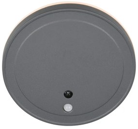 Illuminazione esterna LED con sensore di movimento da parete ø 14 cm Fortaleza – Reality